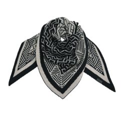 Blitzangebot ???? Accessoires Elkline Dreiecksschal Bermuda In Khaki - Black Günstig Kaufen ????