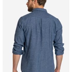 Bester Verkauf ???? Bekleidung Elkline Flanellhemd Woodfellows In Bluemelange Günstig Kaufen ⭐ -elkline-shop elkline flanellhemd woodfellows in bluemelange 3