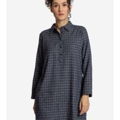Bestes Angebot ???? Bekleidung Elkline Flanellkleid International In Blue - Grey Günstig Kaufen ???? -elkline-shop elkline flanellkleid international in blue grey 3