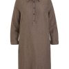 Bestes Angebot ⭐ Bekleidung Elkline Flanellkleid International In Brownmelange Günstig Kaufen ✨ -elkline-shop elkline flanellkleid international in brownmelange