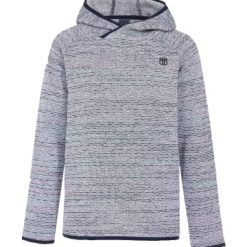 Auslauf ⌛ Bekleidung Elkline Fleecehoodie ???? Candy In Lightgrey - Blueshadow Günstig Kaufen ????