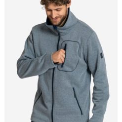 Coupon ???? Outdoor & Sport Elkline Fleecejacke Straight On In Bluemelange Günstig Kaufen ???? -elkline-shop elkline fleecejacke straight on in bluemelange 3