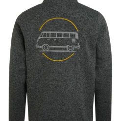 Blitzangebot ???? Outdoor & Sport Elkline Fleecejacke Voyager In Grey-black Günstig Kaufen ❤️ -elkline-shop elkline fleecejacke voyager in grey black 2