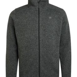 Blitzangebot ???? Outdoor & Sport Elkline Fleecejacke Voyager In Grey-black Günstig Kaufen ❤️