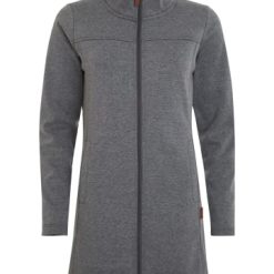 Budget ???? Outdoor & Sport Elkline Fleecemantel Fly High In Greymelange Günstig Kaufen ????