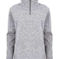 Auslauf ???? Bekleidung Elkline Fleecepullover Fastforward In White Günstig Kaufen ⌛