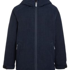 Bester Verkauf ???? Bekleidung Elkline Funktionsjacke "Pfützen King" In Dunkelblau Günstig Kaufen ????