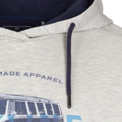 Blitzangebot ???? Bekleidung Elkline Hoodie "Bus Stop" In Hellgrau Günstig Kaufen ???? -elkline-shop elkline hoodie bus stop in hellgrau 1