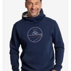 Rabatt 👏 Bekleidung Elkline Hoodie Fiets In Blueshadow Günstig Kaufen 🔔 -elkline-shop elkline hoodie fiets in blueshadow 1