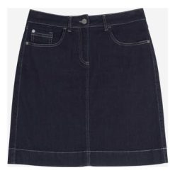 Auslauf ⭐ Bekleidung Elkline ???? Jeansrock "Blue Mood" In Dunkelblau Günstig Kaufen ⌛