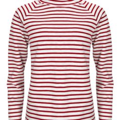 Aktion ???? Bekleidung Elkline Longsleeve "By The Sea" In Rot Günstig Kaufen ????