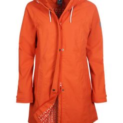 Angebote ???? Outdoor & Sport Elkline Regenmantel Feel Good In Mandarin Günstig Kaufen ???? -elkline-shop elkline regenmantel feel good in mandarin 3