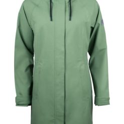 Brandneu ???? Outdoor & Sport Elkline Regenmantel Feel Good In Mossgreen Günstig Kaufen ????