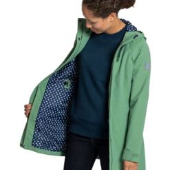 Brandneu ???? Outdoor & Sport Elkline Regenmantel Feel Good In Mossgreen Günstig Kaufen ???? -elkline-shop elkline regenmantel feel good in mossgreen 3