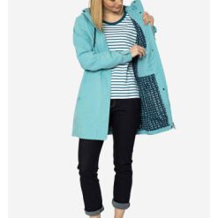 Angebote ✔️ Outdoor & Sport Elkline Regenmantel Feel Good In Reefwater Günstig Kaufen ???? -elkline-shop elkline regenmantel feel good in reefwater 3