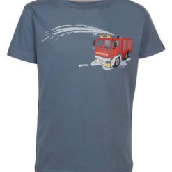 Bestes Angebot ⌛ Bekleidung Elkline ???? Shirt "Feuerwehr" In Blau Günstig Kaufen ????