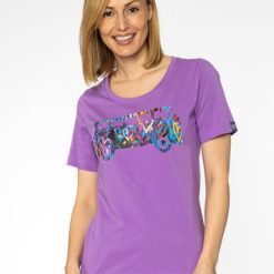 Rabatt ???? Bekleidung Elkline ???? Shirt "Filled With Love" In Lila Günstig Kaufen ????