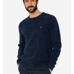Am billigsten ???? Bekleidung Elkline Strickpullover Oneway In Darkbluemelange Günstig Kaufen ????