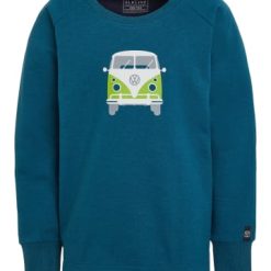 Budget ✔️ Bekleidung Elkline Sweatshirt Bullibus In Blue Coral Günstig Kaufen ????