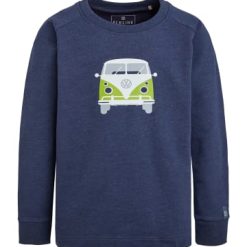 Coupon ???? Bekleidung Elkline Sweatshirt Bullibus In Bluemelange Günstig Kaufen ❤️