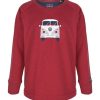 Angebote ❤️ Bekleidung Elkline Sweatshirt Bullibus In Chilipepperred Günstig Kaufen ????