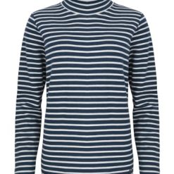 Am billigsten ⭐ Bekleidung Elkline Sweatshirt Lizzy In Darkblue - White Günstig Kaufen ????