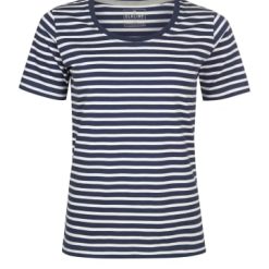 Angebote ???? Bekleidung Elkline T-Shirt Anna In Darkblue – White Günstig Kaufen ????