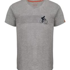 Bestpreis ???? Bekleidung Elkline T-Shirt Bin Unterwegs In Greymelange Günstig Kaufen ⌛