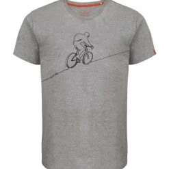 Rabatt ⌛ Bekleidung Elkline T-Shirt Downhill In Greymelange Günstig Kaufen 👍