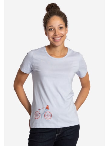 Elkline T-Shirt Flower Bike in arctic ice günstig kaufen Bestes Angebot ???? Bekleidung Elkline T-Shirt Flower Bike In Arctic Ice Günstig Kaufen ✨ -elkline-shop elkline t shirt flower bike in arctic ice 1