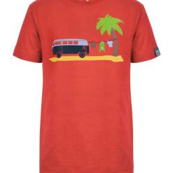 Budget ???? Bekleidung Elkline T-Shirt Hangaround In Mandarin Günstig Kaufen ????