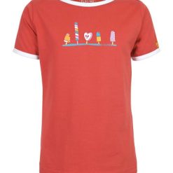 Budget ???? Bekleidung Elkline T-Shirt Icecream In Mandarin Günstig Kaufen ????