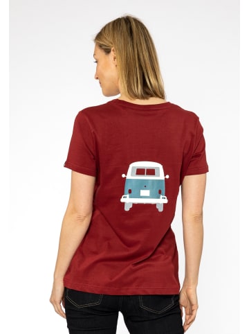 Elkline T-Shirt Kult VW T1 in syrahred günstig kaufen Aktion ???? Bekleidung Elkline T-Shirt Kult VW T1 In Syrahred Günstig Kaufen ✨ -elkline-shop elkline t shirt kult vw t1 in syrahred 3