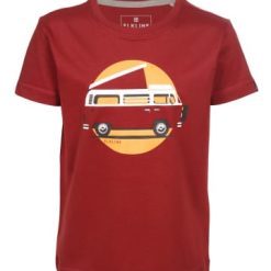 Budget ???? Bekleidung Elkline T-Shirt Lückenbüsser In Syrahred Günstig Kaufen ????