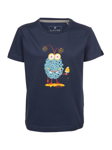 Elkline T-Shirt Monster in darkblue günstig kaufen Schlussverkauf ???? Bekleidung Elkline T-Shirt Monster In Darkblue Günstig Kaufen ???? -elkline-shop elkline t shirt monster in darkblue