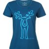 Coupon ???? Bekleidung Elkline T-Shirt Rudolfine In Blue Coral - Reefwater Günstig Kaufen ???? -elkline-shop elkline t shirt rudolfine in blue coral reefwater