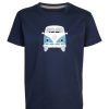 Am billigsten ???? Bekleidung Elkline T-Shirt Teeins In Darkblue Günstig Kaufen ???? -elkline-shop elkline t shirt teeins in darkblue