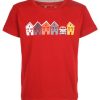 Bestes Angebot ???? Bekleidung Elkline T-Shirt Tiny House Mit VW T1 Bulli Print In Chilipepperred Günstig Kaufen ❤️ -elkline-shop elkline t shirt tiny house mit vw t1 bulli print in chilipepperred