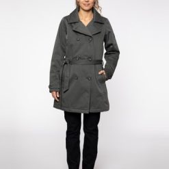 Budget ???? Bekleidung Elkline Übergangsmantel In Anthrazit Günstig Kaufen ???? -elkline-shop elkline ubergangsmantel in anthrazit 3