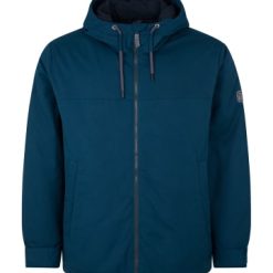 elkline-shop 15 Schlussverkauf ???? Bekleidung Elkline Winter Wachsjacke Well Done In Petrol Günstig Kaufen ⭐