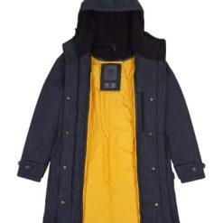 Brandneu ???? Bekleidung Elkline Wintermantel Grace In Darkdenim Günstig Kaufen ✔️ -elkline-shop elkline wintermantel grace in darkdenim 2